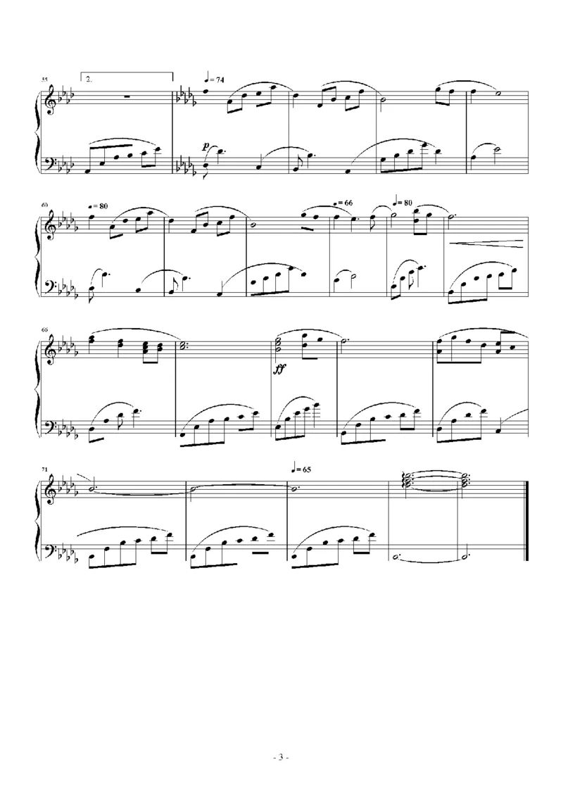 39、班得瑞钢琴谱1（45页，共10首）_一万首著名钢琴曲谱哈农贝多芬合集视频教学电子版高清无水印可打印_3流行音乐谱_流行钢琴谱合集形式_高清PDF无水印