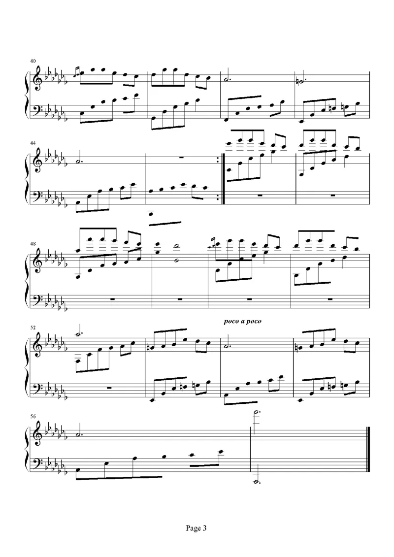 39、班得瑞钢琴谱1（45页，共10首）_一万首著名钢琴曲谱哈农贝多芬合集视频教学电子版高清无水印可打印_3流行音乐谱_流行钢琴谱合集形式_高清PDF无水印