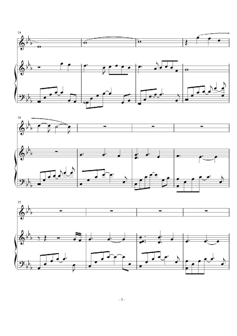 39、班得瑞钢琴谱1（45页，共10首）_一万首著名钢琴曲谱哈农贝多芬合集视频教学电子版高清无水印可打印_3流行音乐谱_流行钢琴谱合集形式_高清PDF无水印