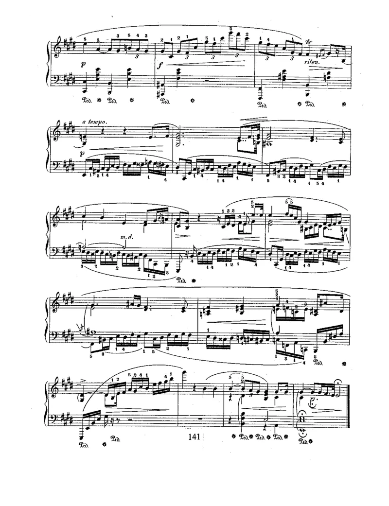 2Nocturnes,Op62_一万首著名钢琴曲谱哈农贝多芬合集视频教学电子版高清无水印可打印_1古典钢琴知名音乐家谱_肖邦钢琴谱全集_夜曲