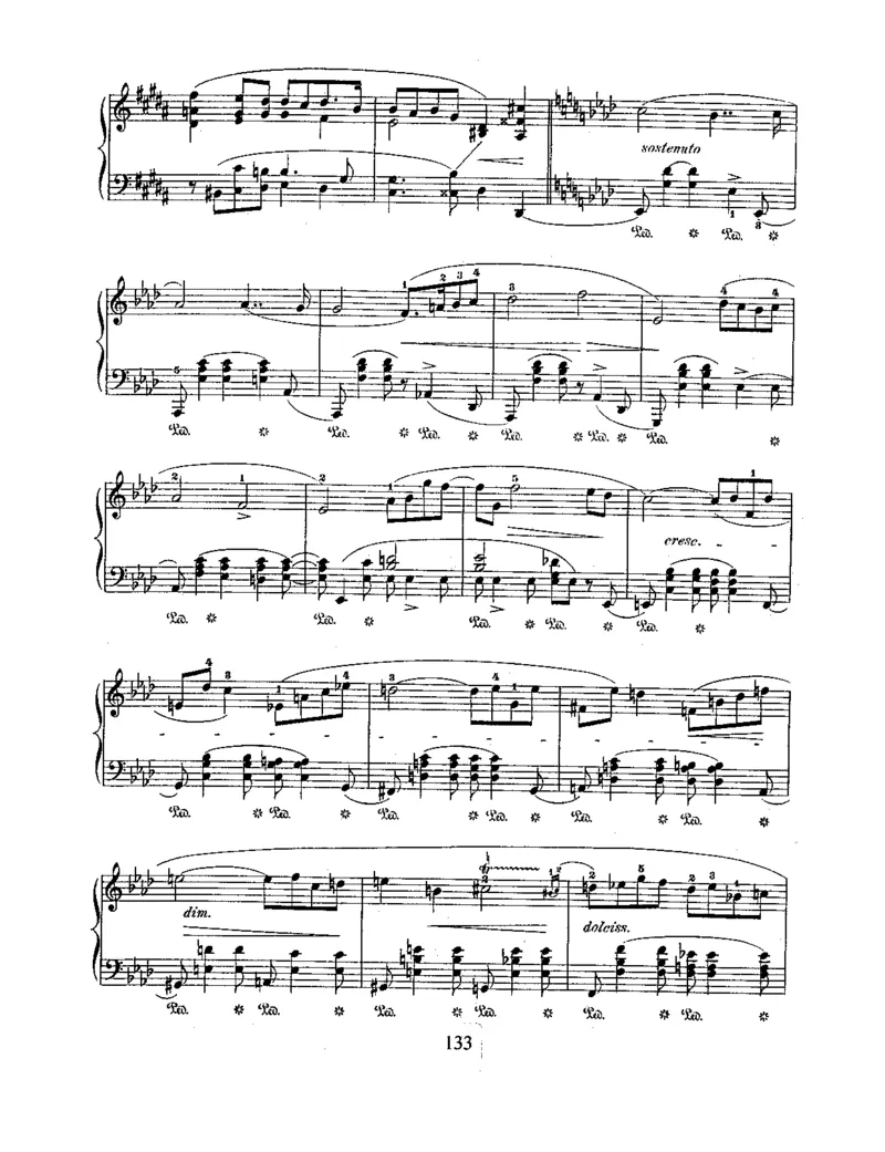 2Nocturnes,Op62_一万首著名钢琴曲谱哈农贝多芬合集视频教学电子版高清无水印可打印_1古典钢琴知名音乐家谱_肖邦钢琴谱全集_夜曲