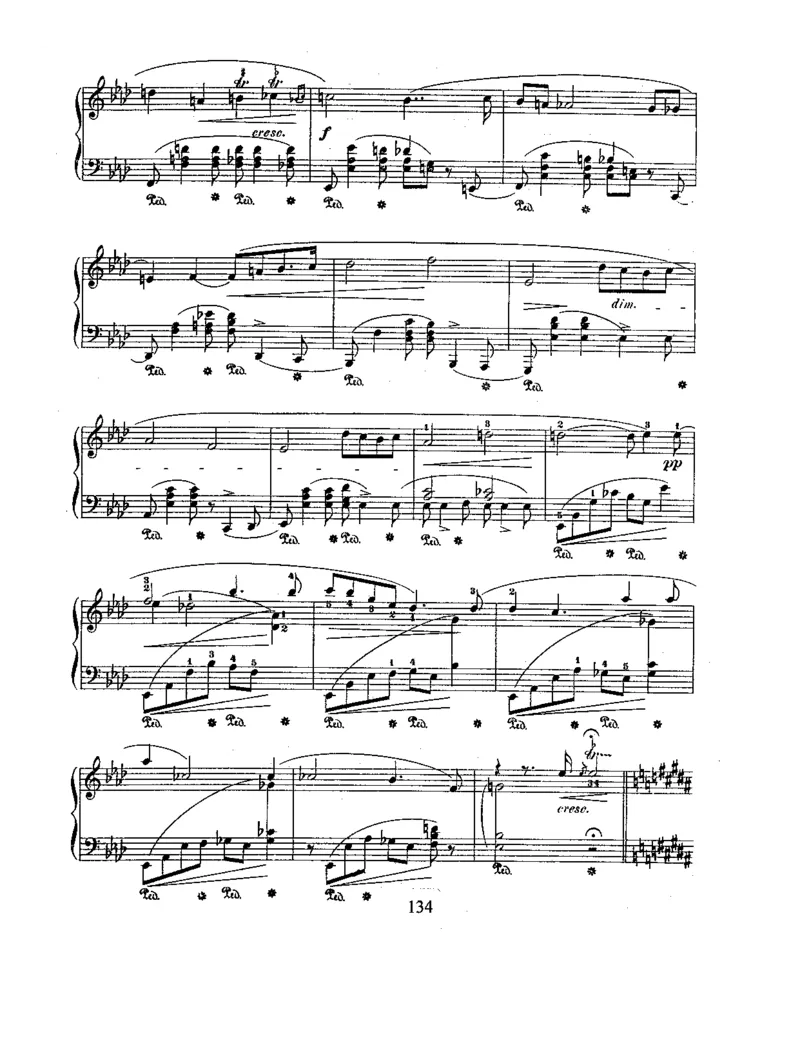 2Nocturnes,Op62_一万首著名钢琴曲谱哈农贝多芬合集视频教学电子版高清无水印可打印_1古典钢琴知名音乐家谱_肖邦钢琴谱全集_夜曲