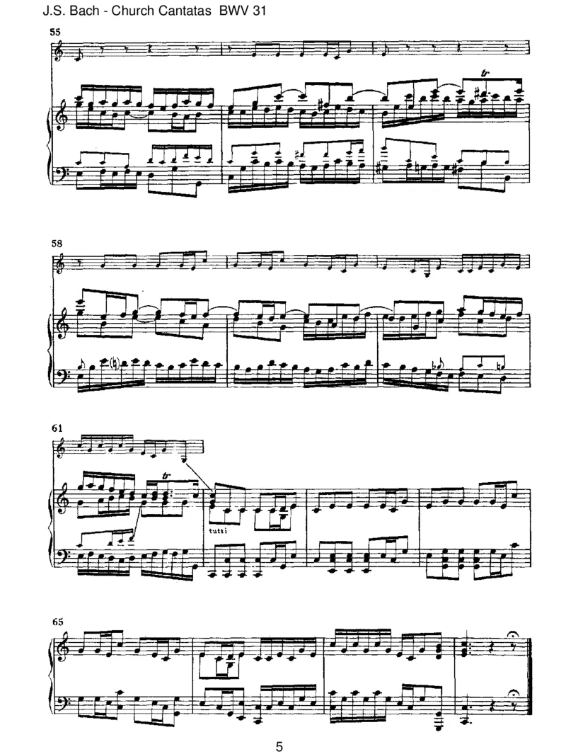 BWV31DerHimmellacht!dieErdejubilieret_一万首著名钢琴曲谱哈农贝多芬合集视频教学电子版高清无水印可打印_1古典钢琴知名音乐家谱_巴赫钢琴谱全集_J.S巴赫作品全集