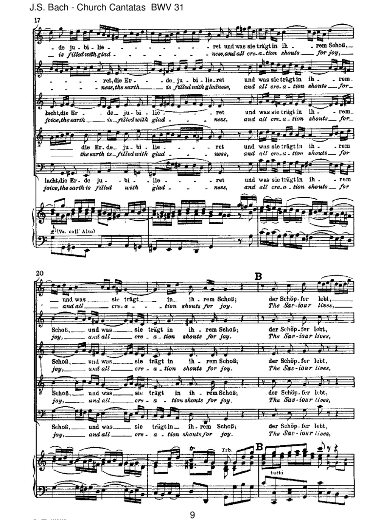 BWV31DerHimmellacht!dieErdejubilieret_一万首著名钢琴曲谱哈农贝多芬合集视频教学电子版高清无水印可打印_1古典钢琴知名音乐家谱_巴赫钢琴谱全集_J.S巴赫作品全集