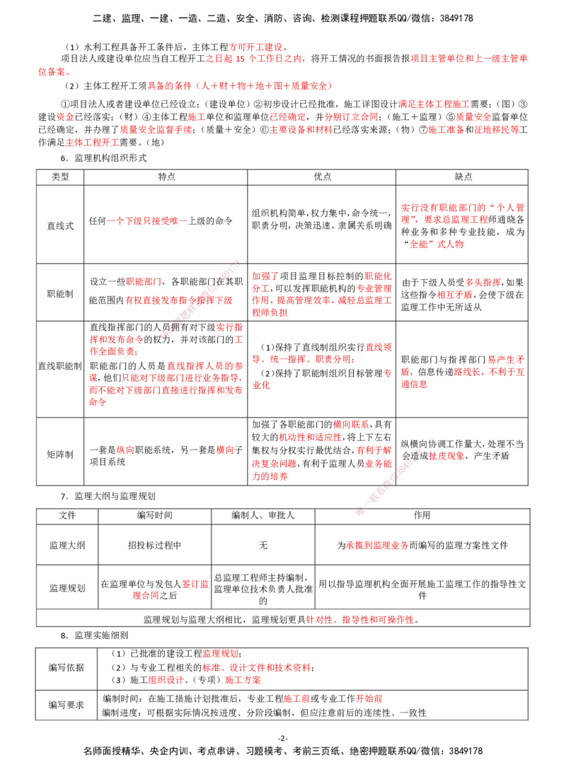 DL-水利案例-考前七页纸_监理工程师_2025监理工程师_2025年监理工程师SVIP_2025年监理水利案例SVIP_05-考前密训✿央企特训✿机构普押_10-水利案例《考前七页纸》DL