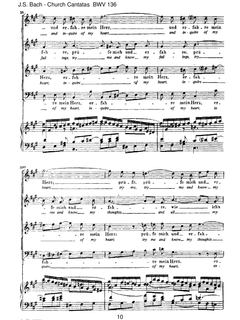 BWV136Erforschemich,Gott,underfahremeinHerze_一万首著名钢琴曲谱哈农贝多芬合集视频教学电子版高清无水印可打印_1古典钢琴知名音乐家谱_巴赫钢琴谱全集_J.S巴赫作品全集