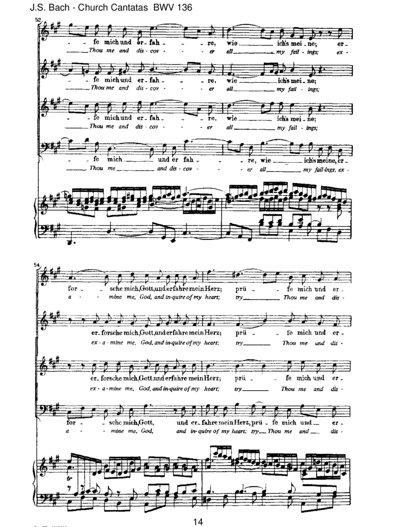 BWV136Erforschemich,Gott,underfahremeinHerze_一万首著名钢琴曲谱哈农贝多芬合集视频教学电子版高清无水印可打印_1古典钢琴知名音乐家谱_巴赫钢琴谱全集_J.S巴赫作品全集