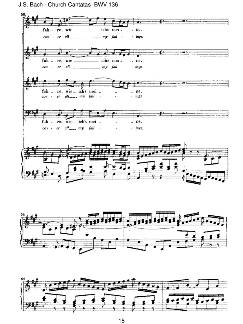 BWV136Erforschemich,Gott,underfahremeinHerze_一万首著名钢琴曲谱哈农贝多芬合集视频教学电子版高清无水印可打印_1古典钢琴知名音乐家谱_巴赫钢琴谱全集_J.S巴赫作品全集