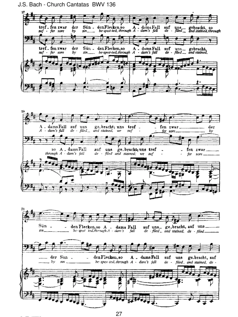 BWV136Erforschemich,Gott,underfahremeinHerze_一万首著名钢琴曲谱哈农贝多芬合集视频教学电子版高清无水印可打印_1古典钢琴知名音乐家谱_巴赫钢琴谱全集_J.S巴赫作品全集