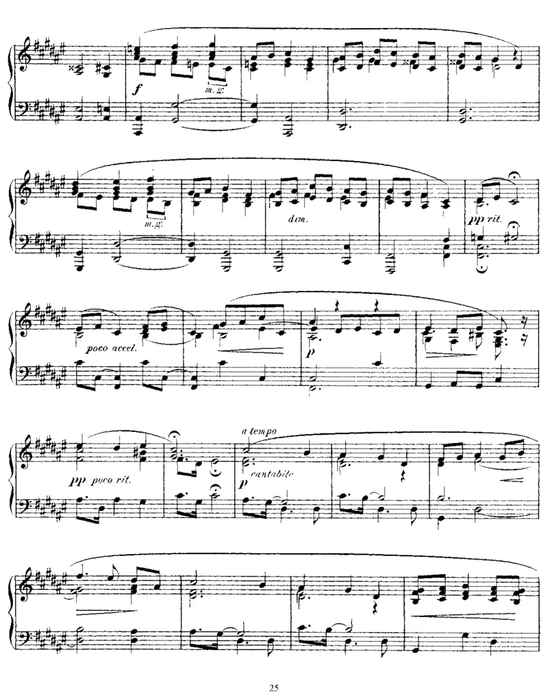 9Mazurkas,Op25_一万首著名钢琴曲谱哈农贝多芬合集视频教学电子版高清无水印可打印_1古典钢琴知名音乐家谱_斯克里亚宾钢琴谱全集_马祖卡