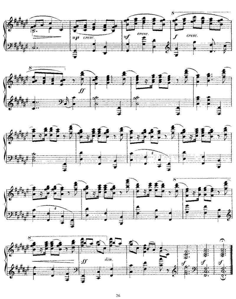 9Mazurkas,Op25_一万首著名钢琴曲谱哈农贝多芬合集视频教学电子版高清无水印可打印_1古典钢琴知名音乐家谱_斯克里亚宾钢琴谱全集_马祖卡