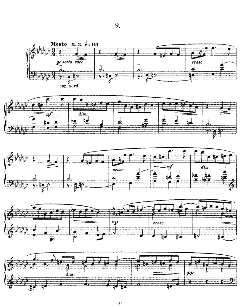 9Mazurkas,Op25_一万首著名钢琴曲谱哈农贝多芬合集视频教学电子版高清无水印可打印_1古典钢琴知名音乐家谱_斯克里亚宾钢琴谱全集_马祖卡