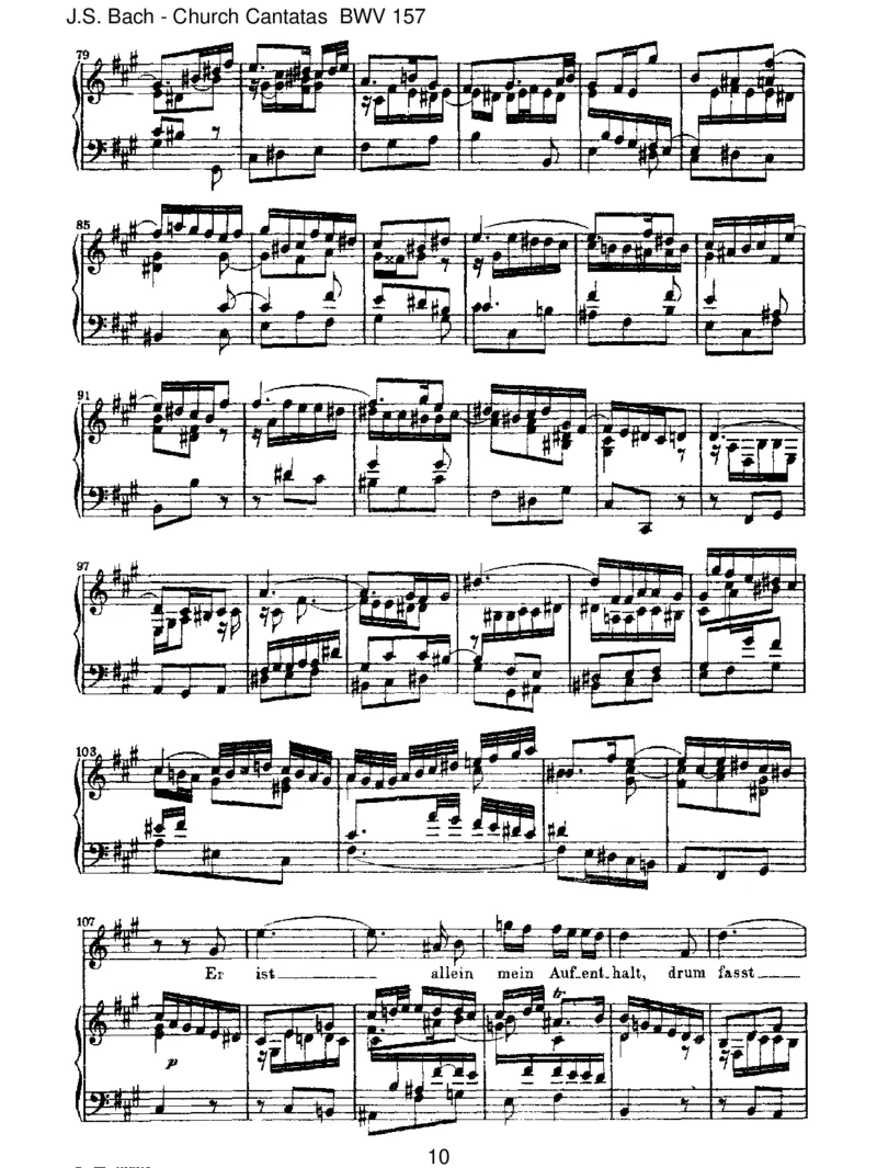 BWV157Ichlassedichnicht,dusegnestmichdenn_一万首著名钢琴曲谱哈农贝多芬合集视频教学电子版高清无水印可打印_1古典钢琴知名音乐家谱_巴赫钢琴谱全集_J.S巴赫作品全集