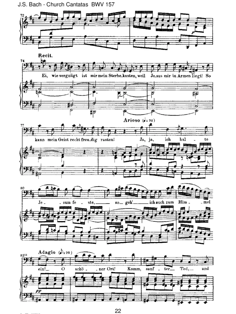 BWV157Ichlassedichnicht,dusegnestmichdenn_一万首著名钢琴曲谱哈农贝多芬合集视频教学电子版高清无水印可打印_1古典钢琴知名音乐家谱_巴赫钢琴谱全集_J.S巴赫作品全集