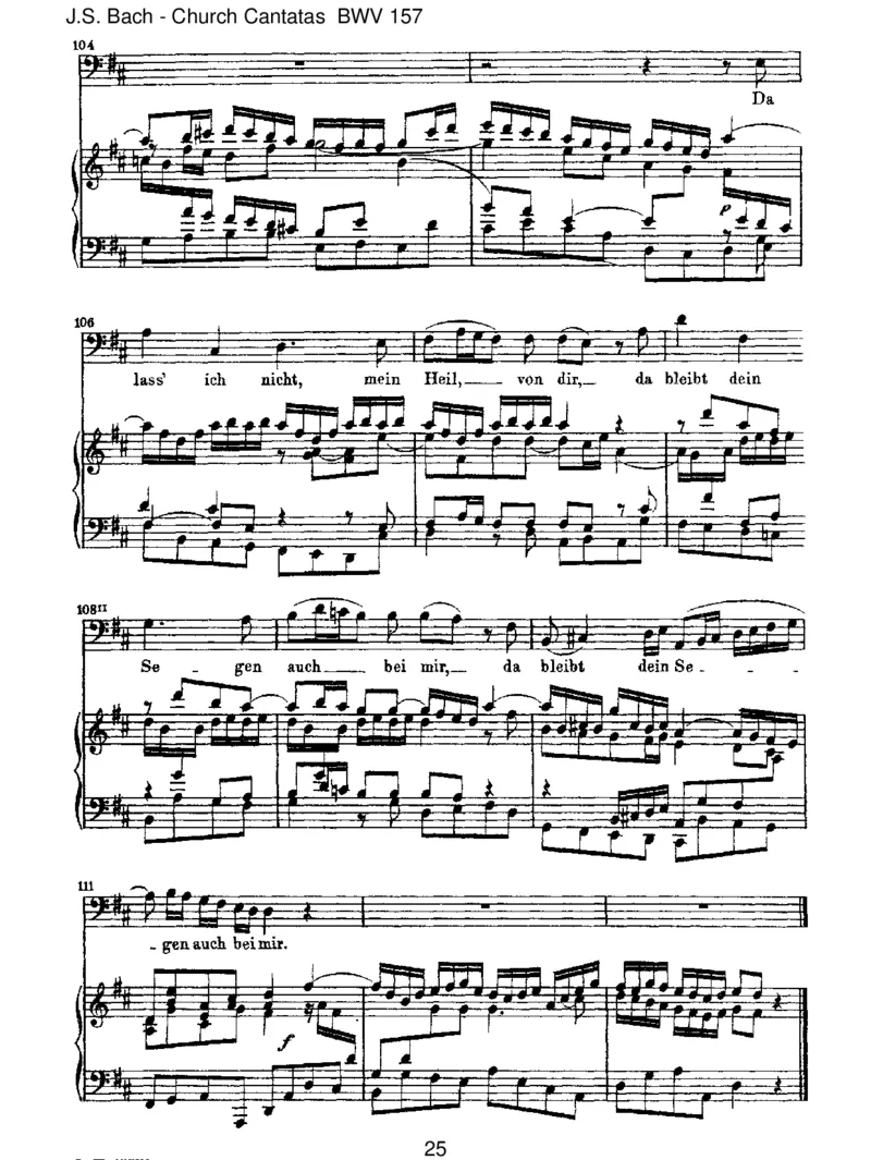 BWV157Ichlassedichnicht,dusegnestmichdenn_一万首著名钢琴曲谱哈农贝多芬合集视频教学电子版高清无水印可打印_1古典钢琴知名音乐家谱_巴赫钢琴谱全集_J.S巴赫作品全集