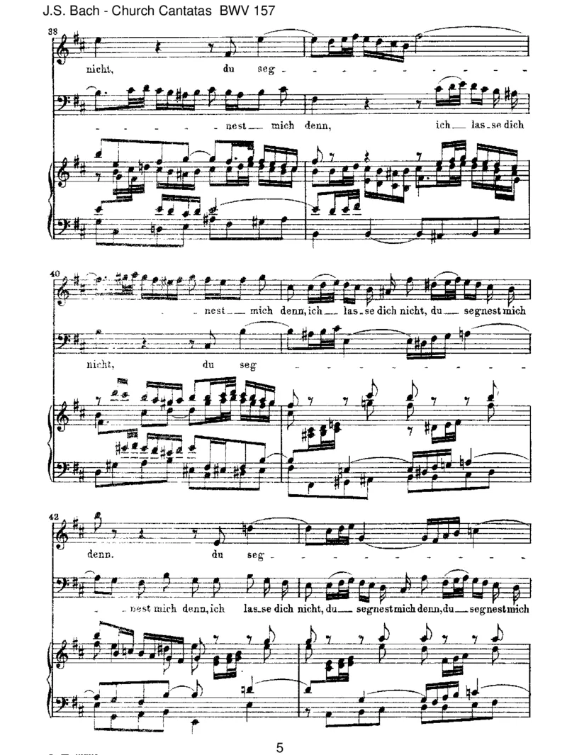 BWV157Ichlassedichnicht,dusegnestmichdenn_一万首著名钢琴曲谱哈农贝多芬合集视频教学电子版高清无水印可打印_1古典钢琴知名音乐家谱_巴赫钢琴谱全集_J.S巴赫作品全集