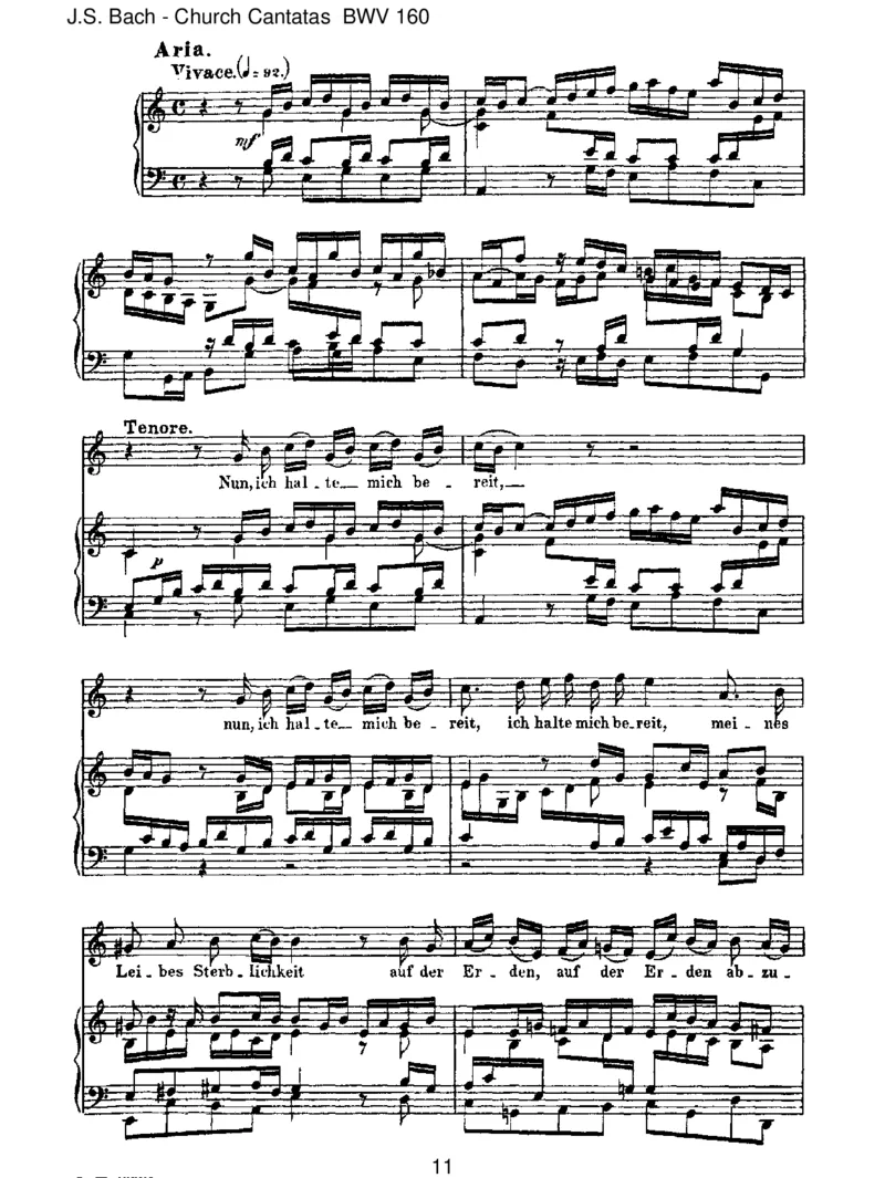 BWV160Ichweiss,dassmeinErl_serlebt(Spurious,byTelemann)_一万首著名钢琴曲谱哈农贝多芬合集视频教学电子版高清无水印可打印_1古典钢琴知名音乐家谱_巴赫钢琴谱全集_J.S巴赫作品全集