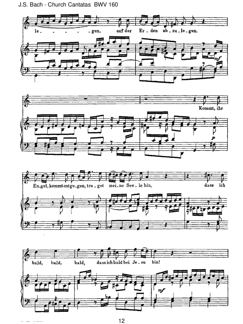 BWV160Ichweiss,dassmeinErl_serlebt(Spurious,byTelemann)_一万首著名钢琴曲谱哈农贝多芬合集视频教学电子版高清无水印可打印_1古典钢琴知名音乐家谱_巴赫钢琴谱全集_J.S巴赫作品全集