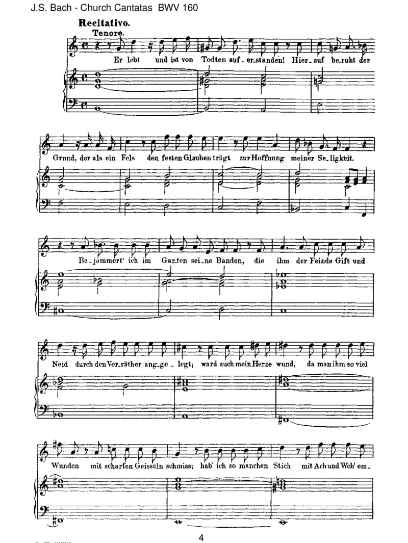 BWV160Ichweiss,dassmeinErl_serlebt(Spurious,byTelemann)_一万首著名钢琴曲谱哈农贝多芬合集视频教学电子版高清无水印可打印_1古典钢琴知名音乐家谱_巴赫钢琴谱全集_J.S巴赫作品全集