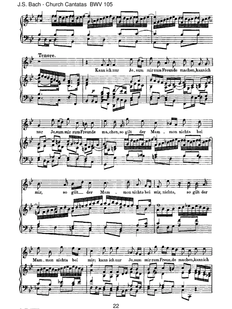 BWV105Herr,gehenichtinsGericht_一万首著名钢琴曲谱哈农贝多芬合集视频教学电子版高清无水印可打印_1古典钢琴知名音乐家谱_巴赫钢琴谱全集_J.S巴赫作品全集_JohannSebastianBach(1685-1750)巴赫