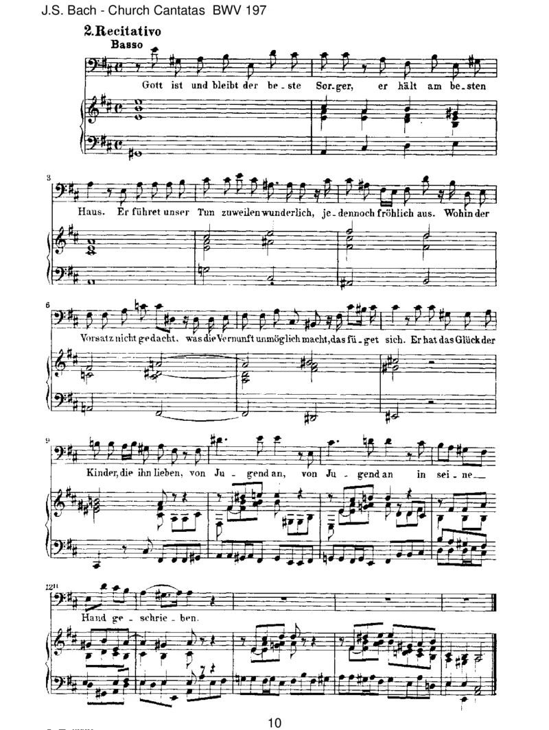 BWV197Gottistuns'reZuversicht_一万首著名钢琴曲谱哈农贝多芬合集视频教学电子版高清无水印可打印_1古典钢琴知名音乐家谱_巴赫钢琴谱全集_J.S巴赫作品全集_JohannSebastianBach(1685-1750)巴赫