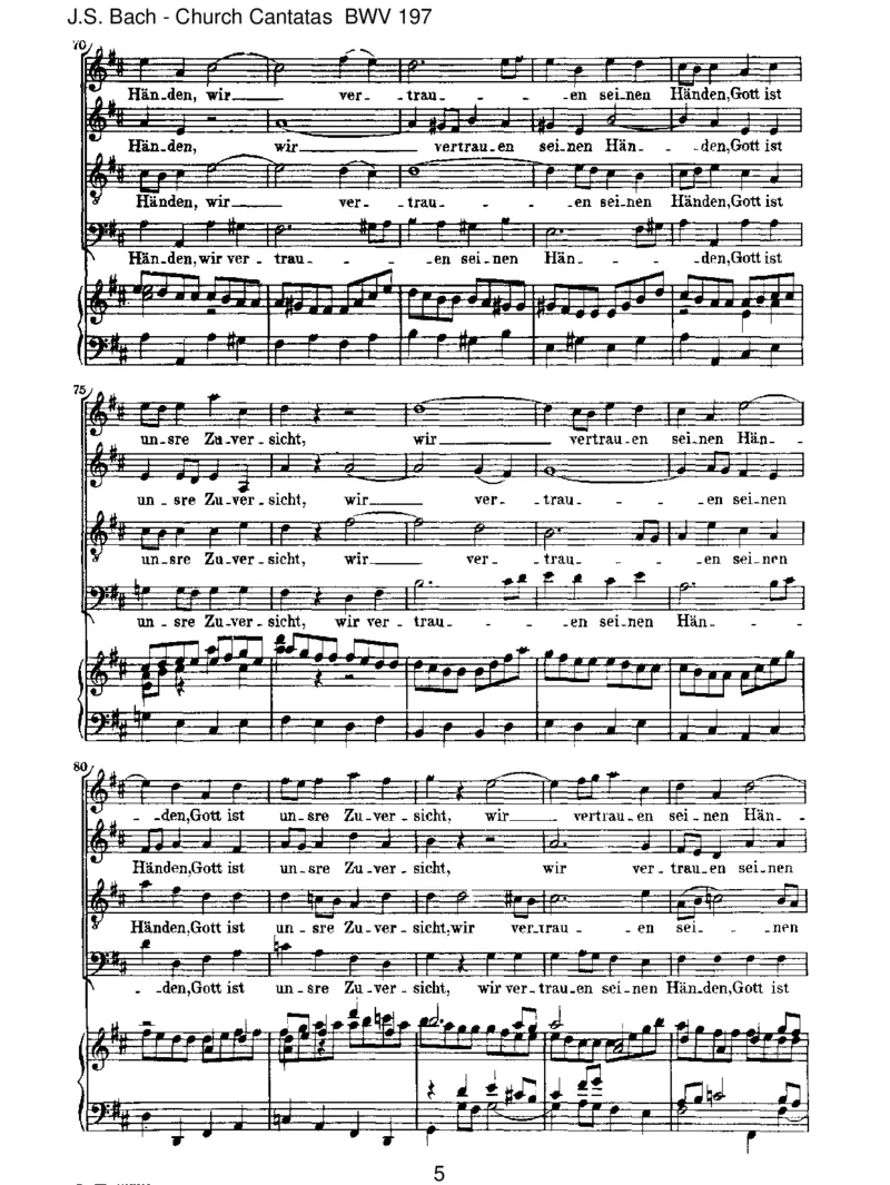 BWV197Gottistuns'reZuversicht_一万首著名钢琴曲谱哈农贝多芬合集视频教学电子版高清无水印可打印_1古典钢琴知名音乐家谱_巴赫钢琴谱全集_J.S巴赫作品全集_JohannSebastianBach(1685-1750)巴赫