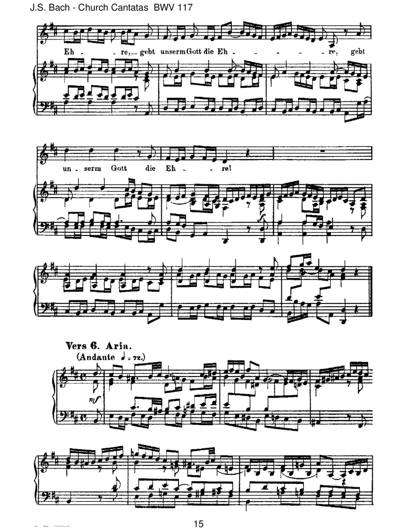 BWV117SeiLobundEhrdemh_chstenGut_一万首著名钢琴曲谱哈农贝多芬合集视频教学电子版高清无水印可打印_1古典钢琴知名音乐家谱_巴赫钢琴谱全集_J.S巴赫作品全集