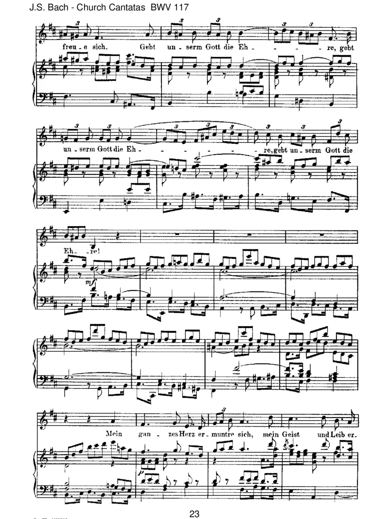 BWV117SeiLobundEhrdemh_chstenGut_一万首著名钢琴曲谱哈农贝多芬合集视频教学电子版高清无水印可打印_1古典钢琴知名音乐家谱_巴赫钢琴谱全集_J.S巴赫作品全集