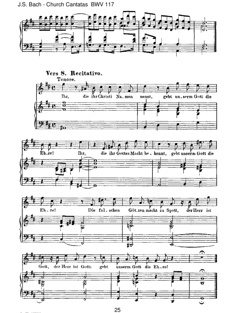 BWV117SeiLobundEhrdemh_chstenGut_一万首著名钢琴曲谱哈农贝多芬合集视频教学电子版高清无水印可打印_1古典钢琴知名音乐家谱_巴赫钢琴谱全集_J.S巴赫作品全集