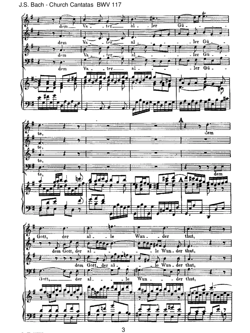 BWV117SeiLobundEhrdemh_chstenGut_一万首著名钢琴曲谱哈农贝多芬合集视频教学电子版高清无水印可打印_1古典钢琴知名音乐家谱_巴赫钢琴谱全集_J.S巴赫作品全集