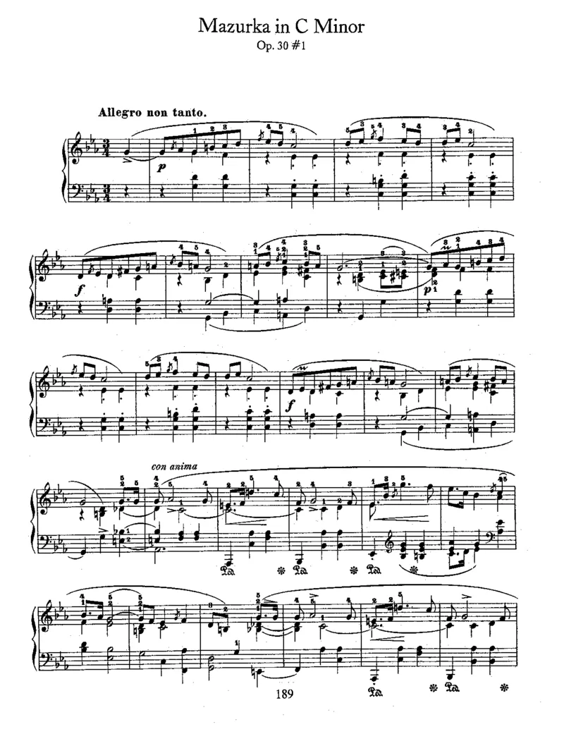 4Mazurkas,Op30_一万首著名钢琴曲谱哈农贝多芬合集视频教学电子版高清无水印可打印_1古典钢琴知名音乐家谱_肖邦钢琴谱全集_马祖卡