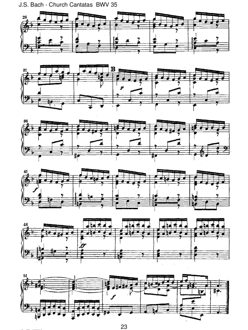 BWV35GeistundSeelewirdverwirret_一万首著名钢琴曲谱哈农贝多芬合集视频教学电子版高清无水印可打印_1古典钢琴知名音乐家谱_巴赫钢琴谱全集_J.S巴赫作品全集_JohannSebastianBach(1685-1750)巴赫