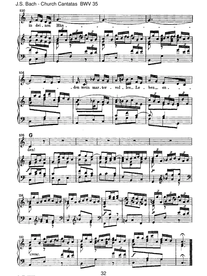 BWV35GeistundSeelewirdverwirret_一万首著名钢琴曲谱哈农贝多芬合集视频教学电子版高清无水印可打印_1古典钢琴知名音乐家谱_巴赫钢琴谱全集_J.S巴赫作品全集_JohannSebastianBach(1685-1750)巴赫