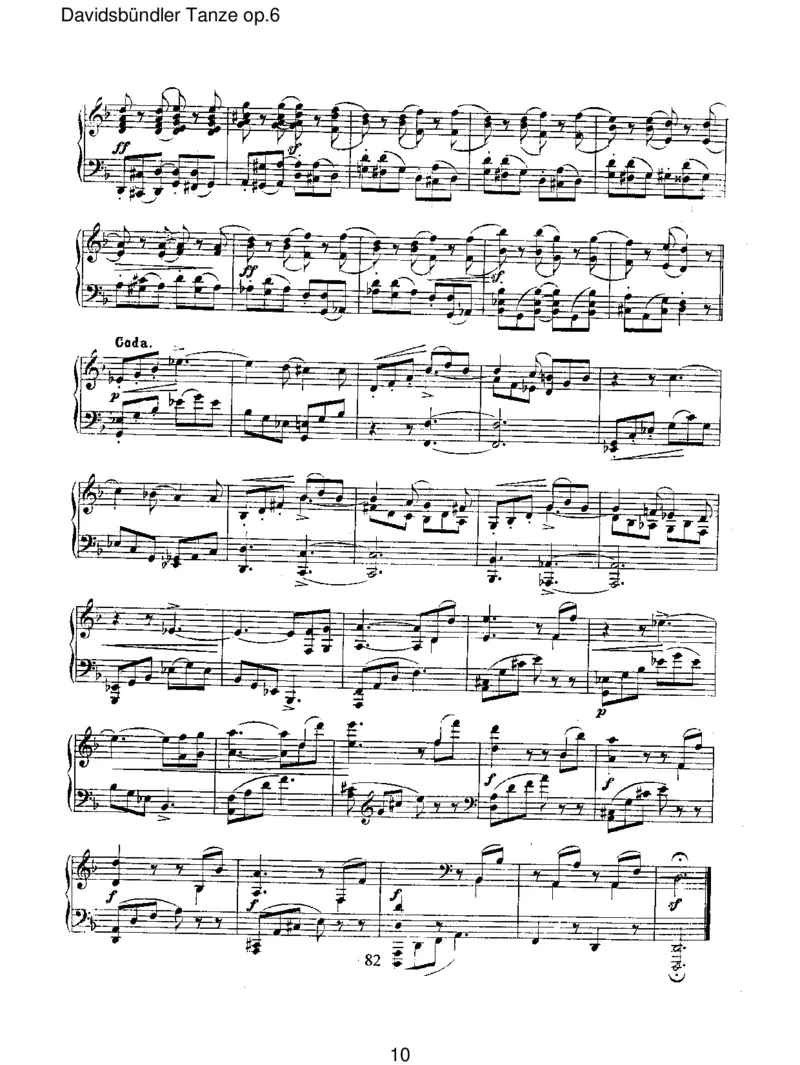 Davidsb&uuml;ndlerTanzeop.6_一万首著名钢琴曲谱哈农贝多芬合集视频教学电子版高清无水印可打印_1古典钢琴知名音乐家谱_舒曼钢琴谱全集_RobertSchumann罗伯特&middot;舒曼(1810-1856)