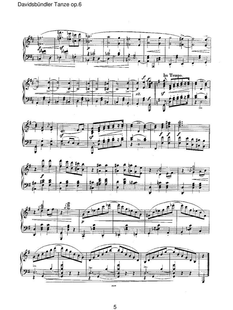 Davidsb&uuml;ndlerTanzeop.6_一万首著名钢琴曲谱哈农贝多芬合集视频教学电子版高清无水印可打印_1古典钢琴知名音乐家谱_舒曼钢琴谱全集_RobertSchumann罗伯特&middot;舒曼(1810-1856)