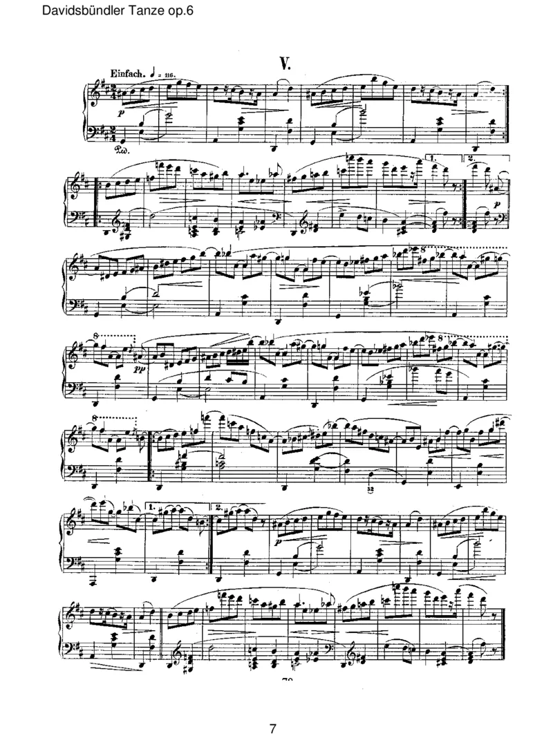 Davidsb&uuml;ndlerTanzeop.6_一万首著名钢琴曲谱哈农贝多芬合集视频教学电子版高清无水印可打印_1古典钢琴知名音乐家谱_舒曼钢琴谱全集_RobertSchumann罗伯特&middot;舒曼(1810-1856)