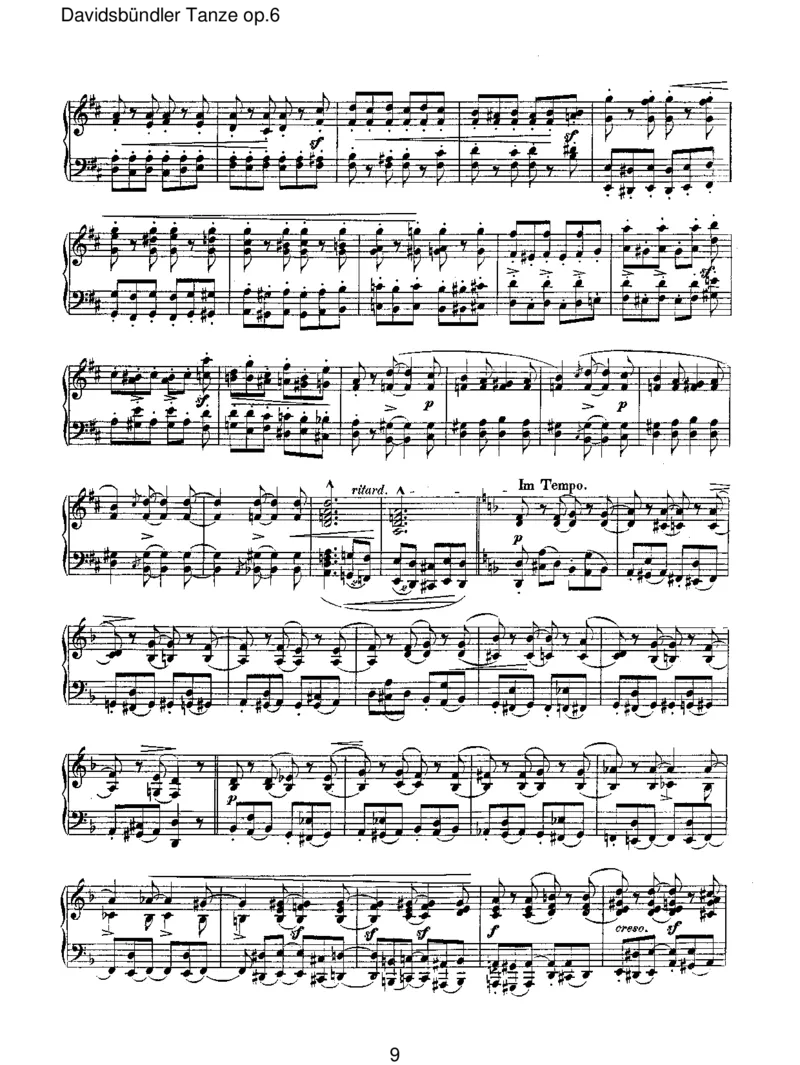 Davidsb&uuml;ndlerTanzeop.6_一万首著名钢琴曲谱哈农贝多芬合集视频教学电子版高清无水印可打印_1古典钢琴知名音乐家谱_舒曼钢琴谱全集_RobertSchumann罗伯特&middot;舒曼(1810-1856)