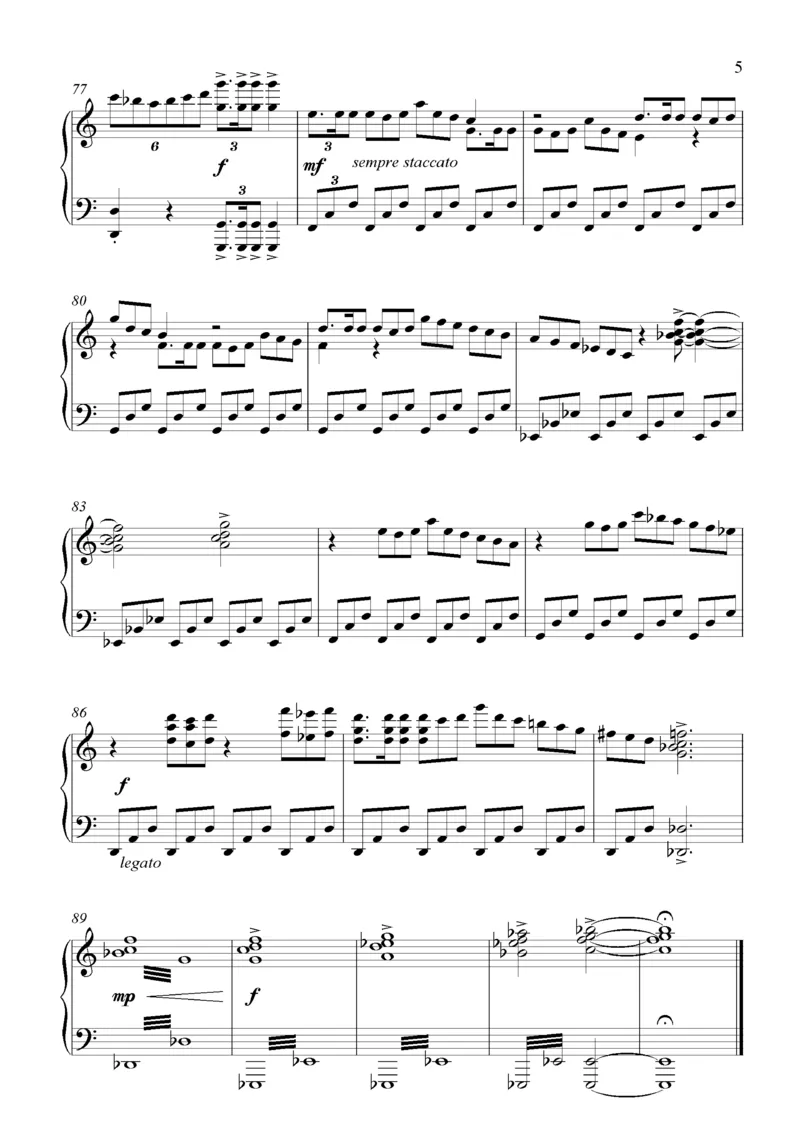 49、钢琴故事5（47页，共10首）_一万首著名钢琴曲谱哈农贝多芬合集视频教学电子版高清无水印可打印_3流行音乐谱_流行钢琴谱合集形式_高清PDF无水印