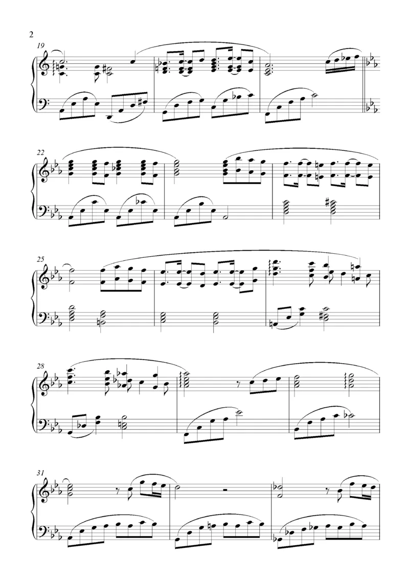 49、钢琴故事5（47页，共10首）_一万首著名钢琴曲谱哈农贝多芬合集视频教学电子版高清无水印可打印_3流行音乐谱_流行钢琴谱合集形式_高清PDF无水印