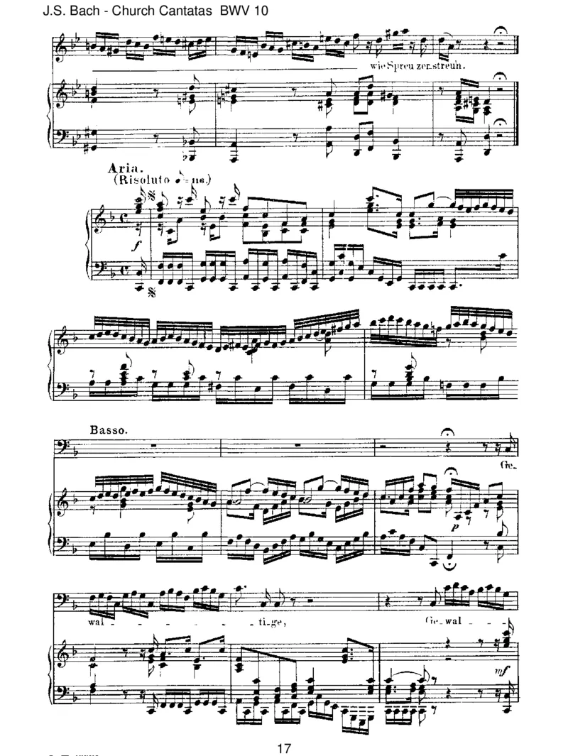 BWV10MeineSeelerhebtdenHerren_一万首著名钢琴曲谱哈农贝多芬合集视频教学电子版高清无水印可打印_1古典钢琴知名音乐家谱_巴赫钢琴谱全集_J.S巴赫作品全集_JohannSebastianBach(1685-1750)巴赫