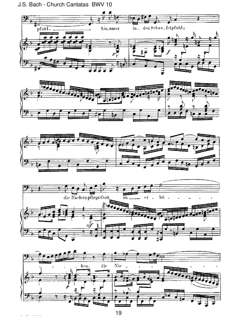 BWV10MeineSeelerhebtdenHerren_一万首著名钢琴曲谱哈农贝多芬合集视频教学电子版高清无水印可打印_1古典钢琴知名音乐家谱_巴赫钢琴谱全集_J.S巴赫作品全集_JohannSebastianBach(1685-1750)巴赫