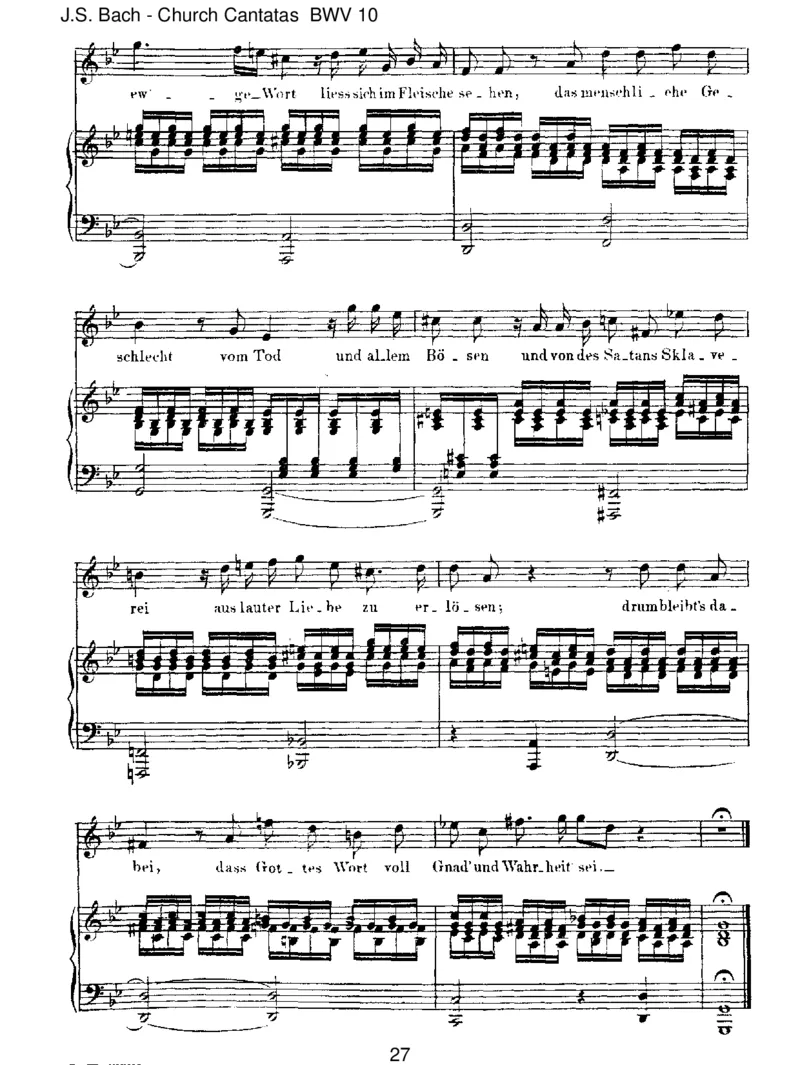 BWV10MeineSeelerhebtdenHerren_一万首著名钢琴曲谱哈农贝多芬合集视频教学电子版高清无水印可打印_1古典钢琴知名音乐家谱_巴赫钢琴谱全集_J.S巴赫作品全集_JohannSebastianBach(1685-1750)巴赫