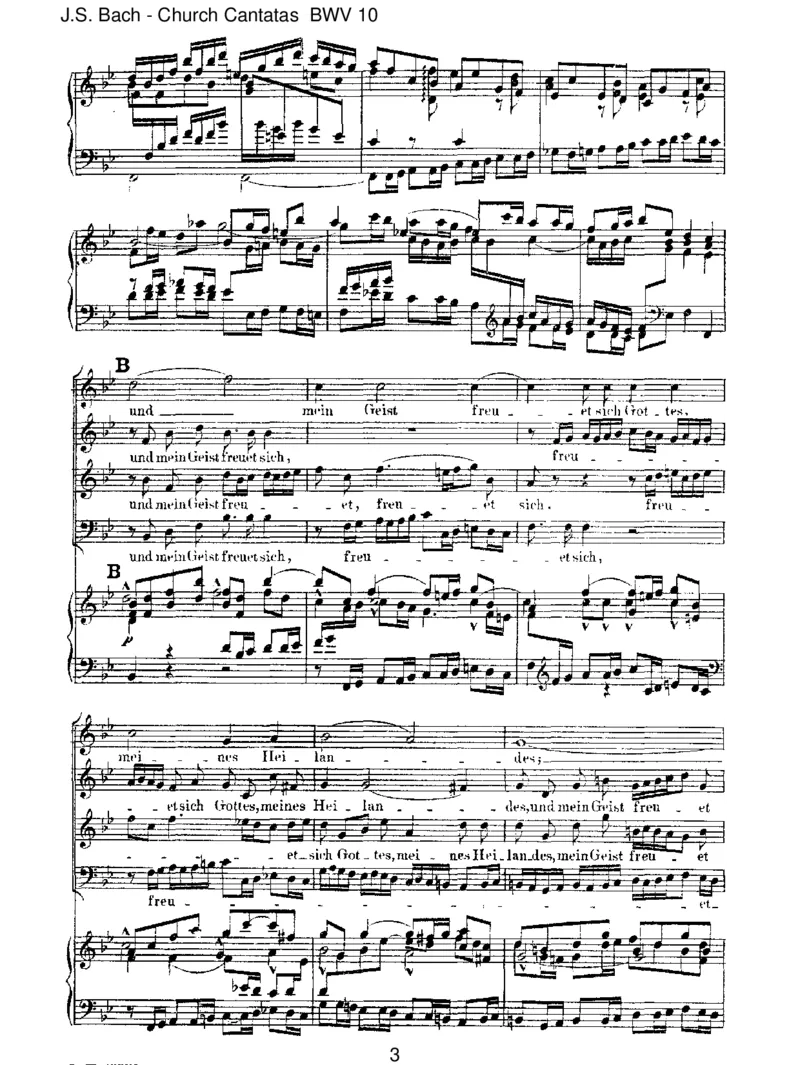 BWV10MeineSeelerhebtdenHerren_一万首著名钢琴曲谱哈农贝多芬合集视频教学电子版高清无水印可打印_1古典钢琴知名音乐家谱_巴赫钢琴谱全集_J.S巴赫作品全集_JohannSebastianBach(1685-1750)巴赫