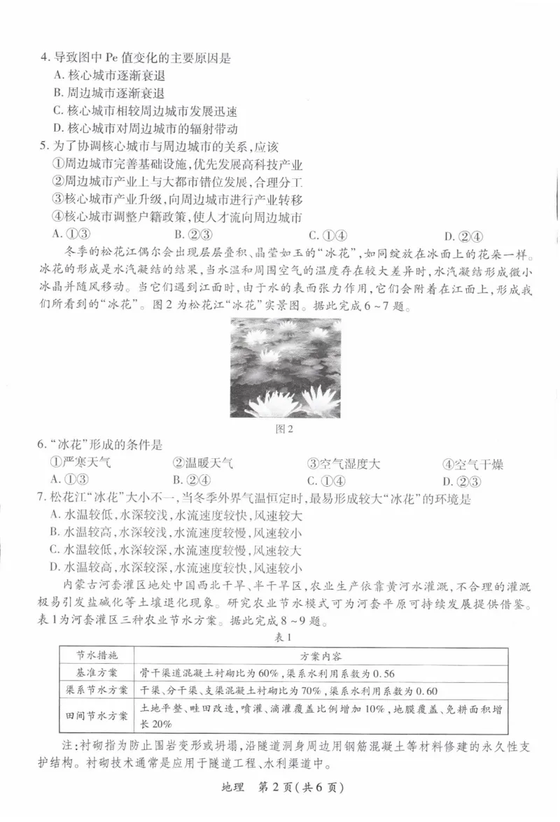 地理_2024年2月_01每日更新_05号_2024届江西上进教育高三一轮总复习验收考试_2024届江西上进教育2024届高三一轮总复习验收考试地理