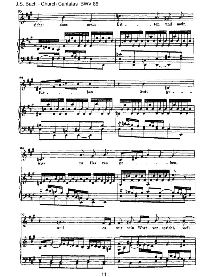 BWV86Wahrlich,wahrlich,ichsageeuch_一万首著名钢琴曲谱哈农贝多芬合集视频教学电子版高清无水印可打印_1古典钢琴知名音乐家谱_巴赫钢琴谱全集_J.S巴赫作品全集