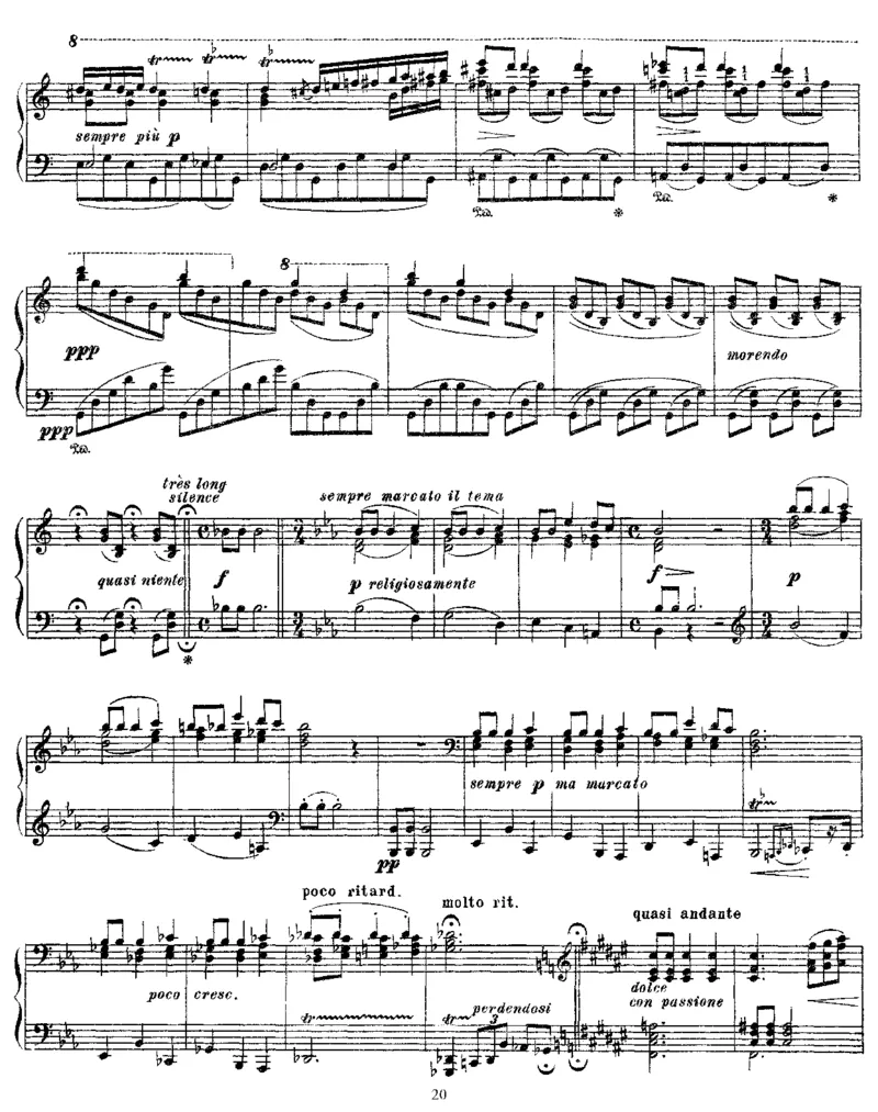 Apparitions_一万首著名钢琴曲谱哈农贝多芬合集视频教学电子版高清无水印可打印_1古典钢琴知名音乐家谱_李斯特钢琴谱全集_其他作品