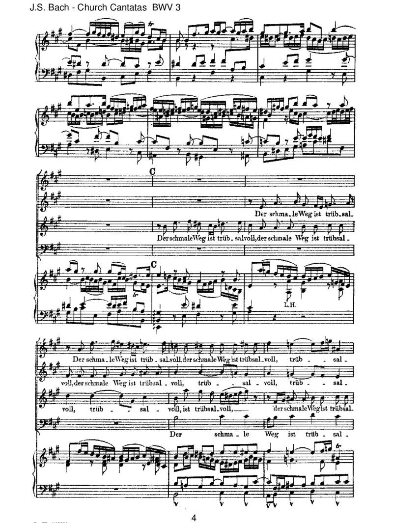 BWV3AchGott,wiemanchesHerzeleid_一万首著名钢琴曲谱哈农贝多芬合集视频教学电子版高清无水印可打印_1古典钢琴知名音乐家谱_巴赫钢琴谱全集_J.S巴赫作品全集_JohannSebastianBach(1685-1750)巴赫