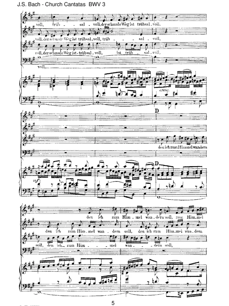 BWV3AchGott,wiemanchesHerzeleid_一万首著名钢琴曲谱哈农贝多芬合集视频教学电子版高清无水印可打印_1古典钢琴知名音乐家谱_巴赫钢琴谱全集_J.S巴赫作品全集_JohannSebastianBach(1685-1750)巴赫