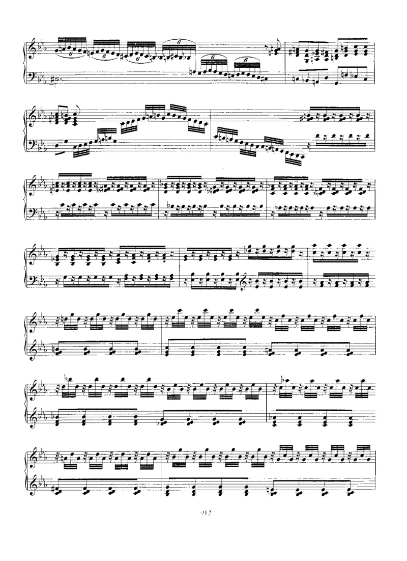 ConcertoandFugueinc,BWV909_一万首著名钢琴曲谱哈农贝多芬合集视频教学电子版高清无水印可打印_1古典钢琴知名音乐家谱_巴赫钢琴谱全集_其他