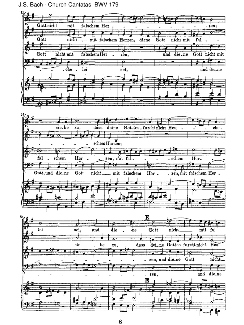BWV179Siehezu,dassdeineGottesfurcht_一万首著名钢琴曲谱哈农贝多芬合集视频教学电子版高清无水印可打印_1古典钢琴知名音乐家谱_巴赫钢琴谱全集_J.S巴赫作品全集